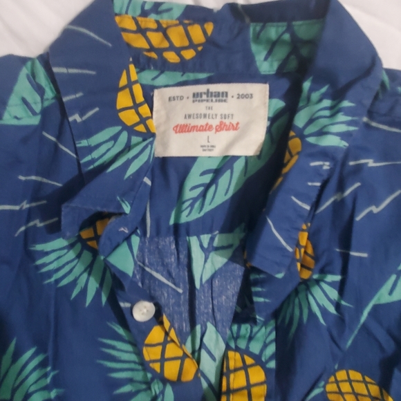 Pineapple button down - Picture 4 of 4